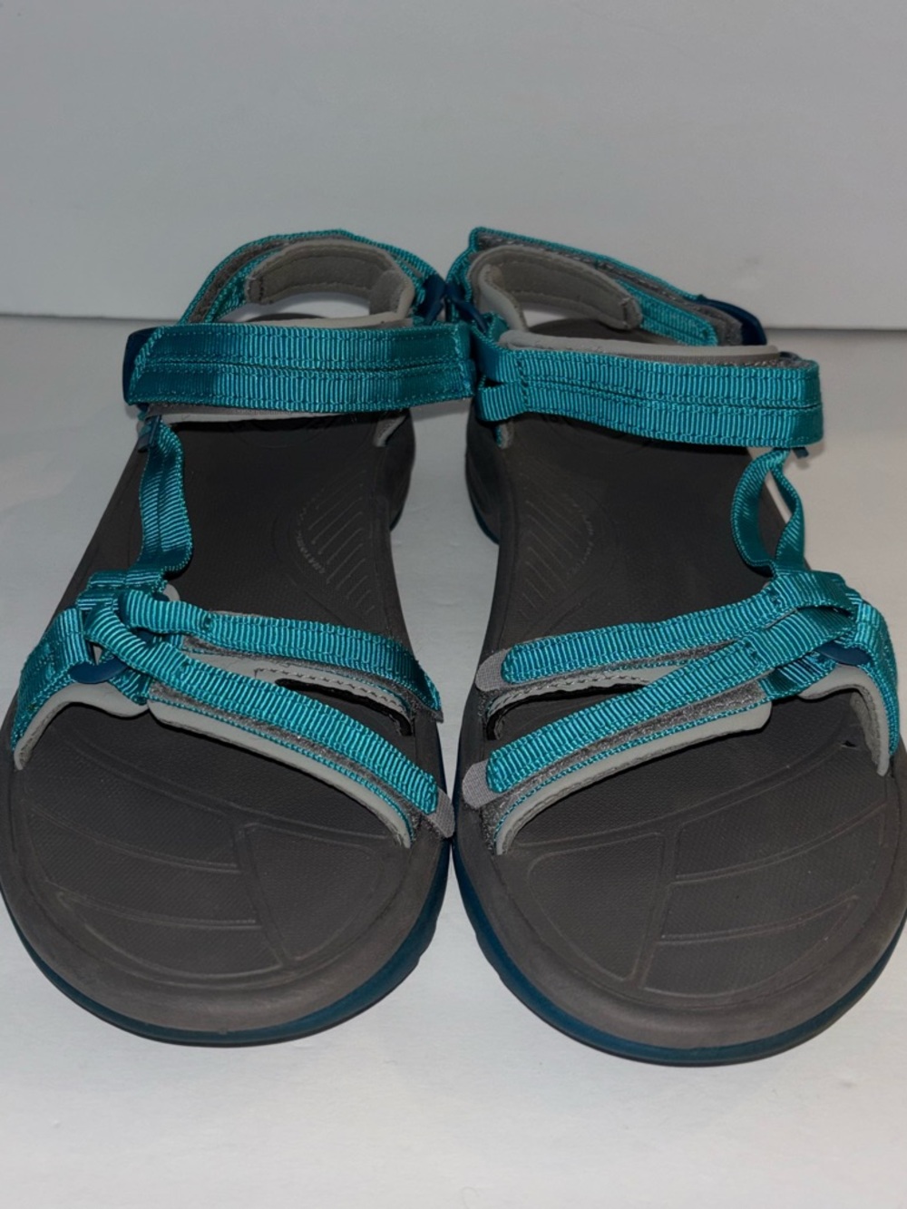 Teva Terra FI Lite Teal Strappy Outdoor Sandal Women's Sz 11 42 1001474 Gorpcore